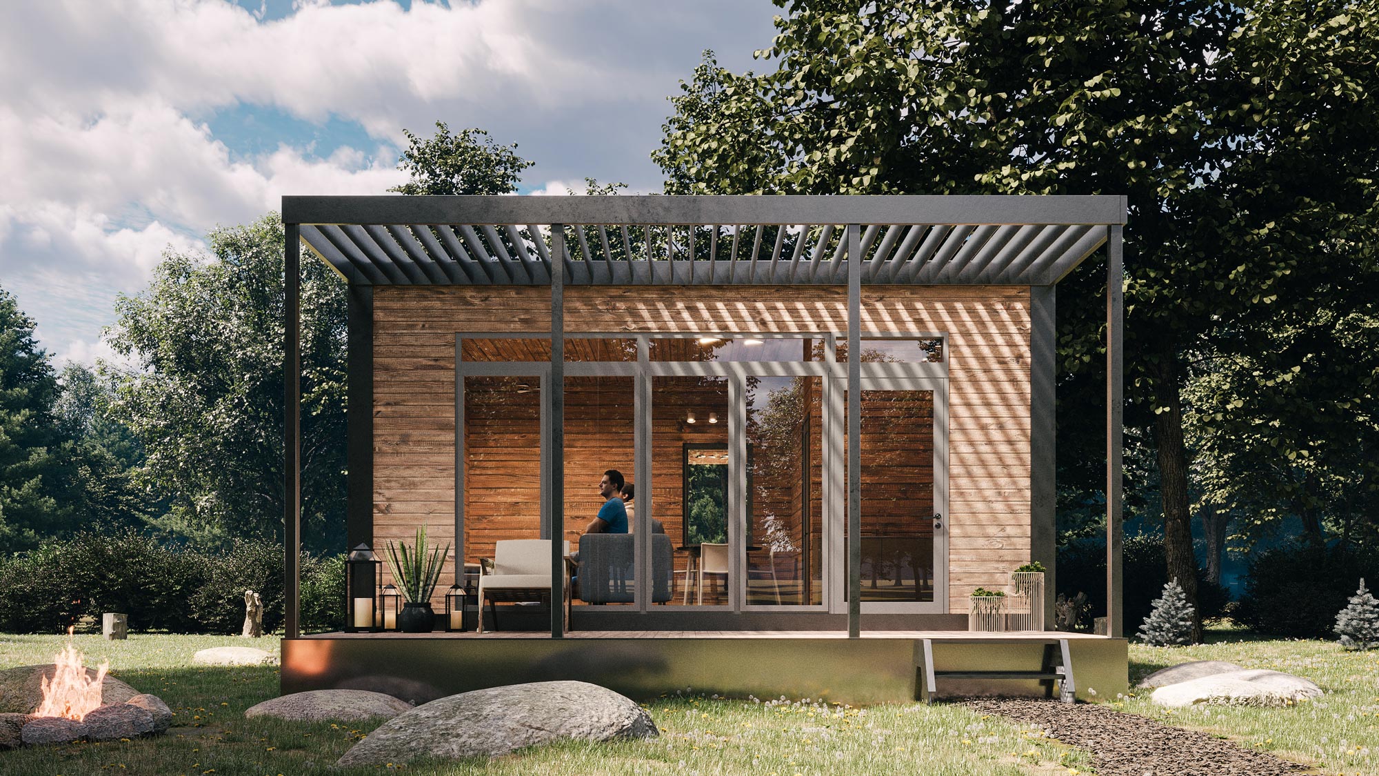 Варианты модульных зданий