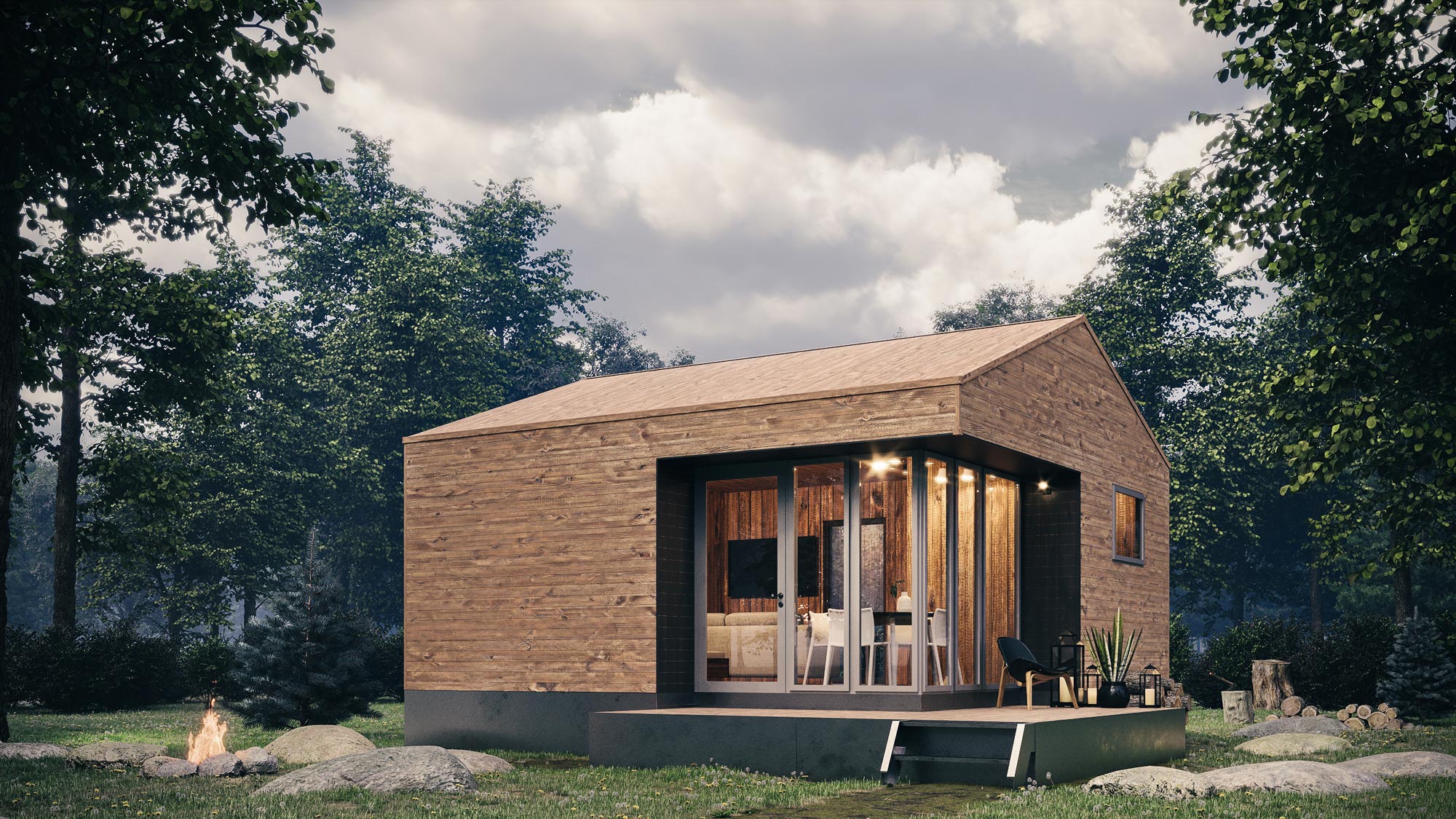 Варианты модульных зданий